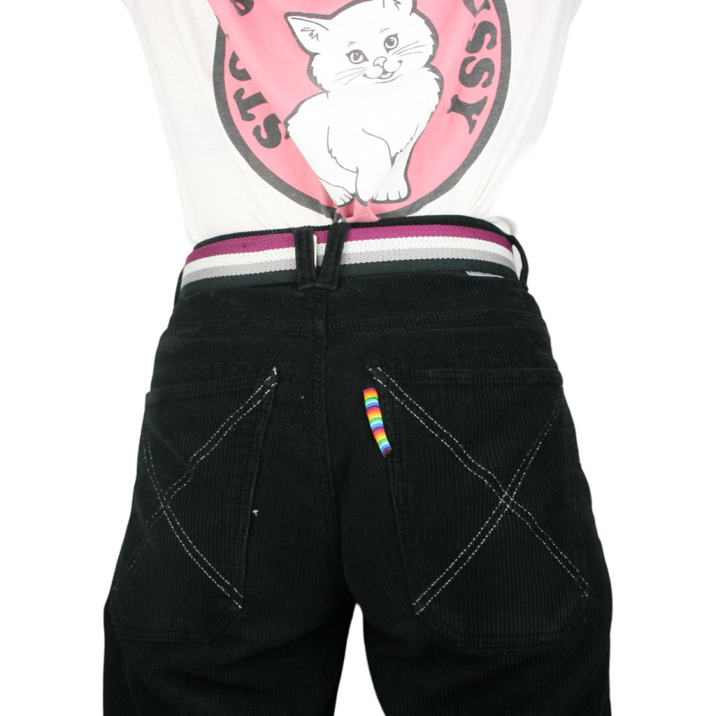 Pride Gürtel - Asexuell