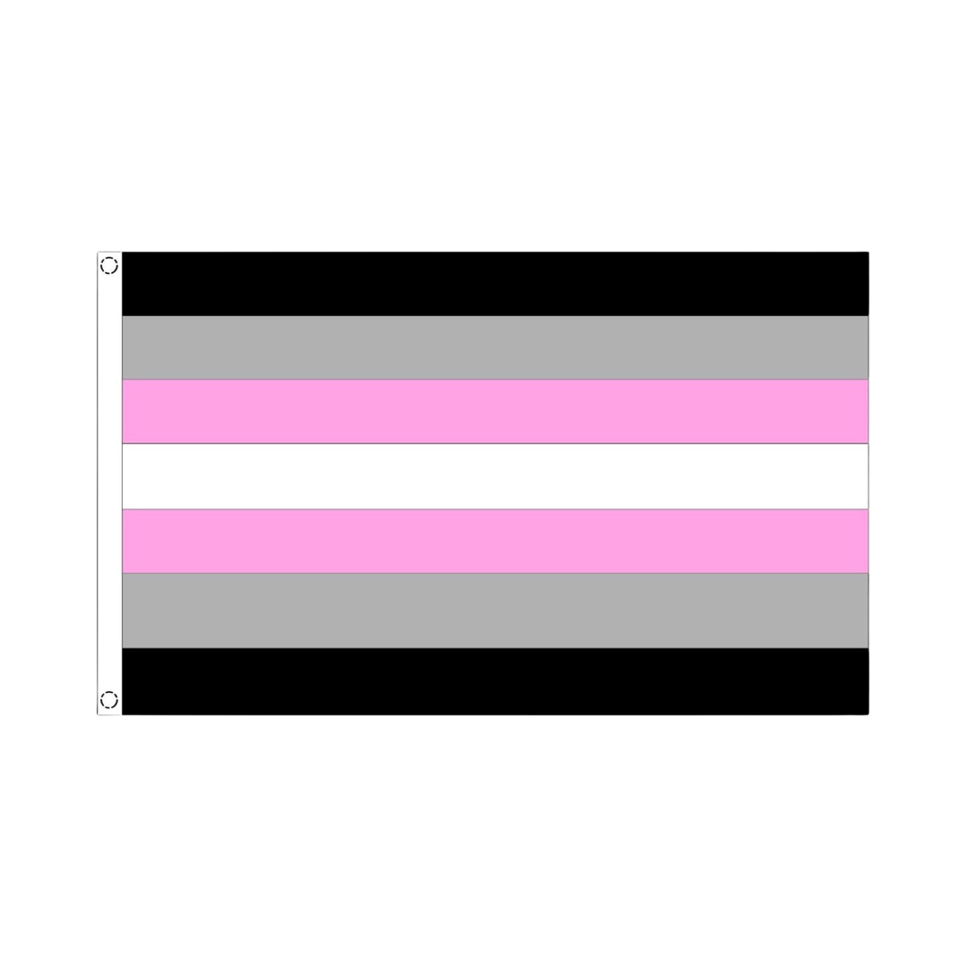 Pride Flag - Demigirl Fahne