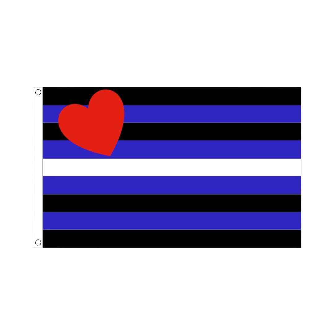 Pride Flag - Leather Pride / BDSM Fahne