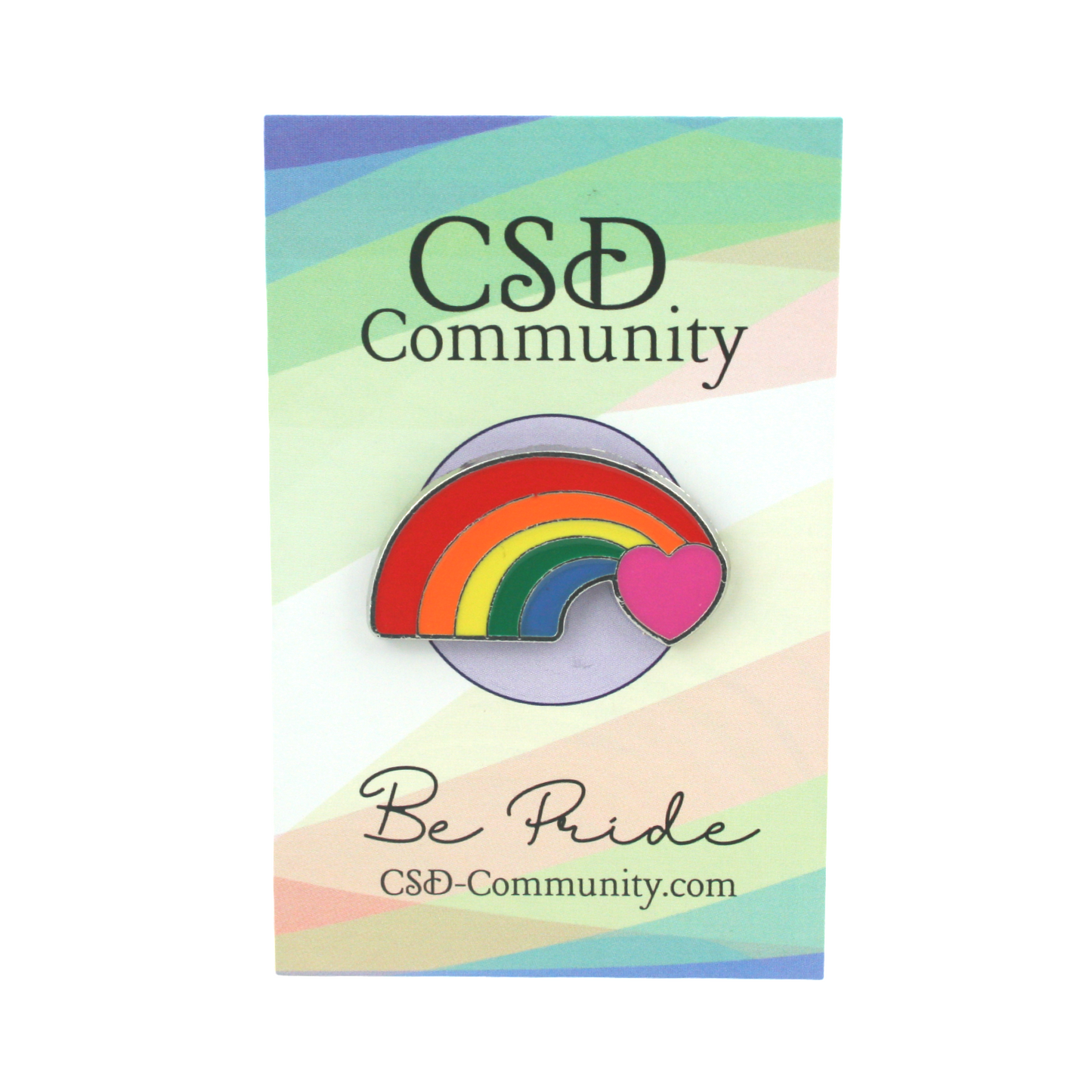 Regenbogen mit Herzchen