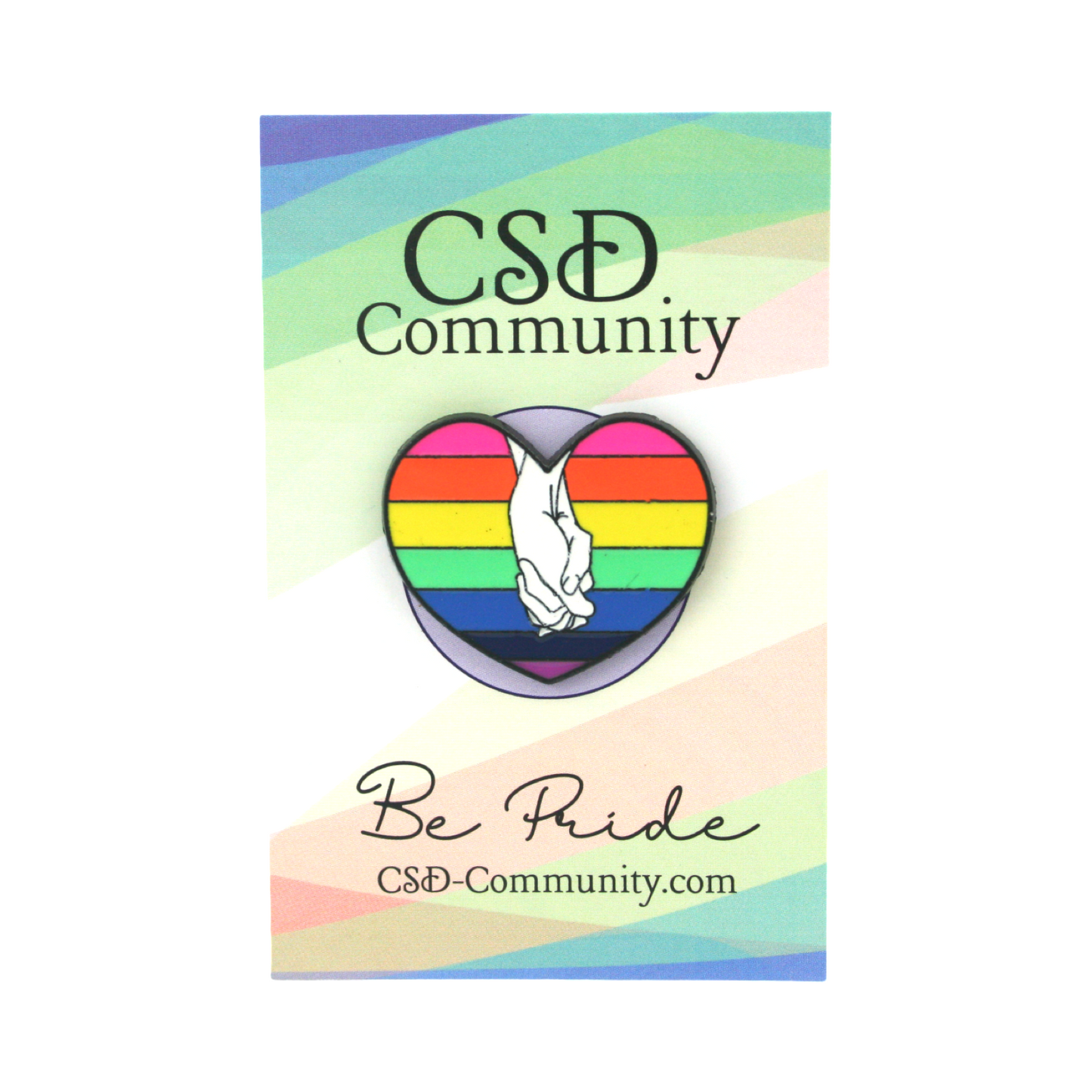 Großes Herz - Hand in Hand