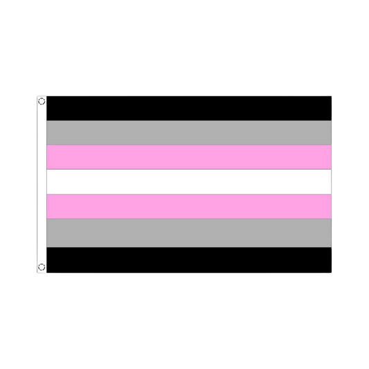 Pride Flag - Demigirl Fahne
